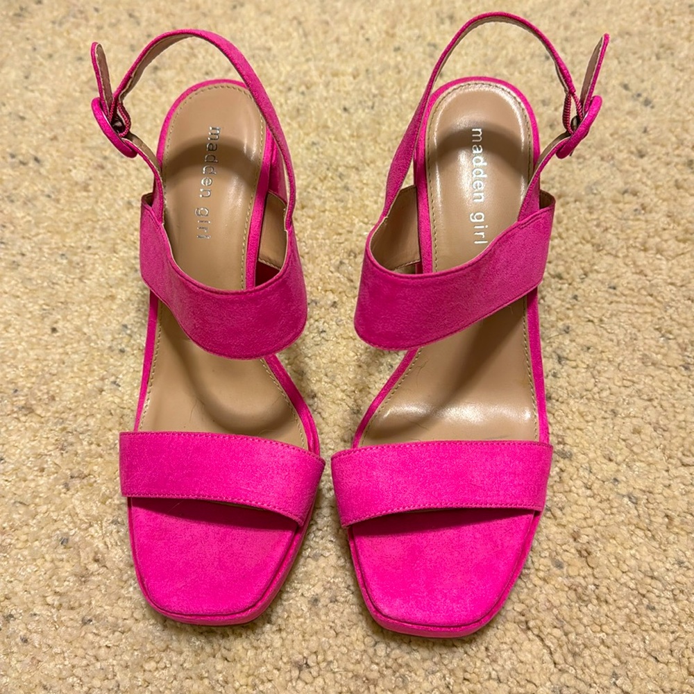 Madden girl block heels